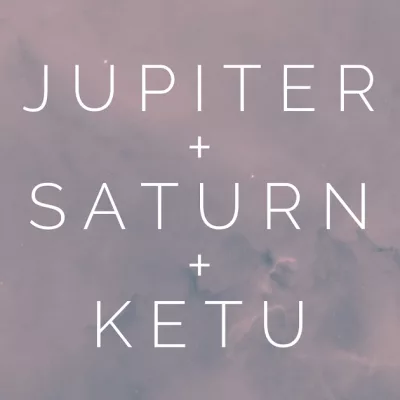 Jupiter, Saturn, Ketu, Conjunction 2020