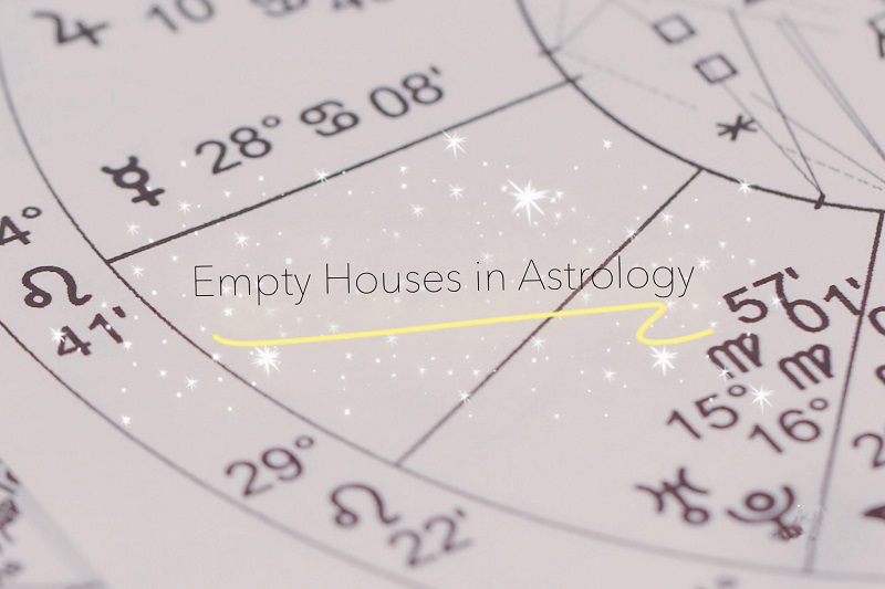 what does it mean to have empty houses in astrology