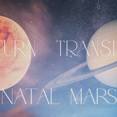Saturn Transiting Mars